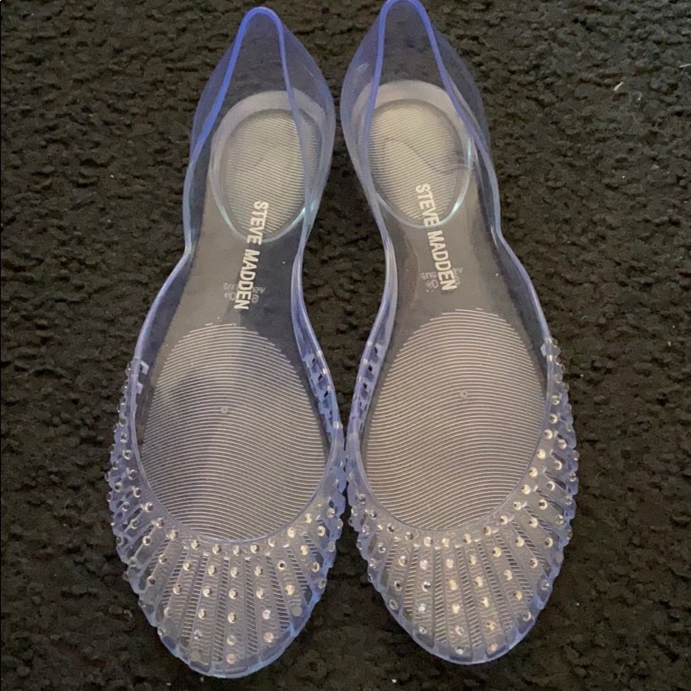 Jelly jellies slip on shoes